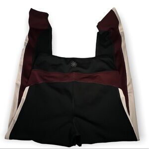 𝅺aurique HIGH RISE COLOR‎ BLOCK WOMEN'S LEGGINGS